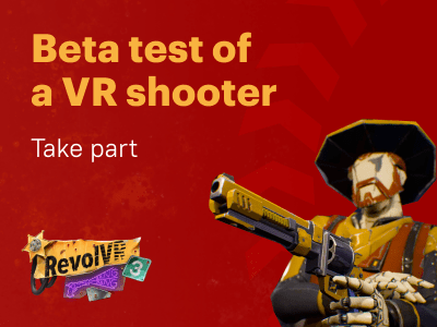 Take part in the beta testing of RevolVR 3!